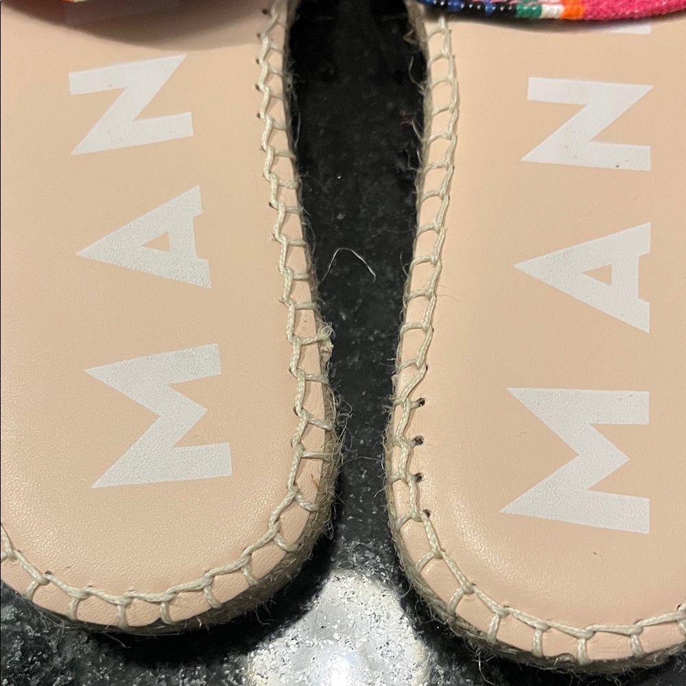 Manebi Women's Colorful Knotted Slide espadrille sandals - Picture 4 of 4